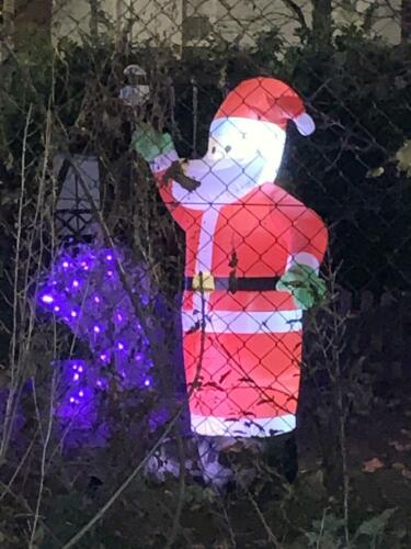 Weihnachtsmann XXL - Garten 2020