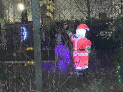 Weihnachtsmann XXL - Garten 2020