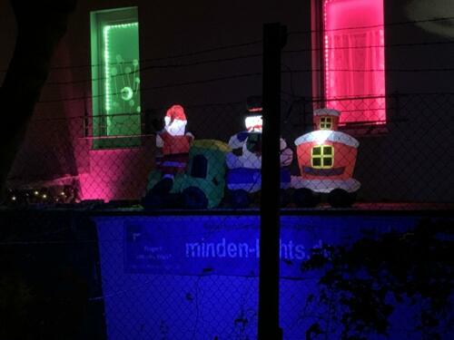 Weihnachtsgarten im Überblick (Einagangsbereich)