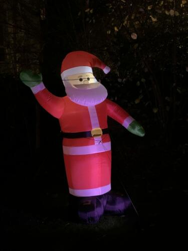 Weihnachtsmann XXL - Garten 2020
