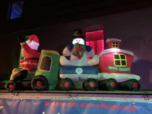 Weihnachtszug XXL - Garten 2020